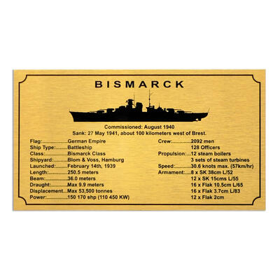 Title Plate Sublimation