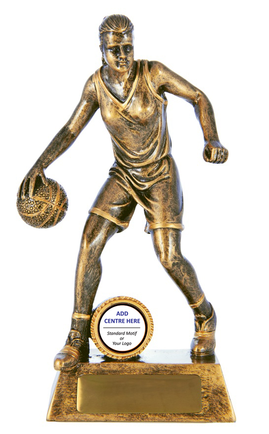 You Can Add Your Own Free Engraving. Basketball Player Plaques Make A Great Award & Trophy 