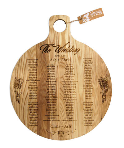 Your Bread Board Engraved