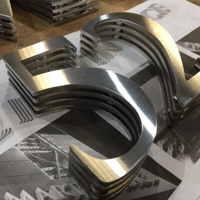 Cut Out Metal Letters