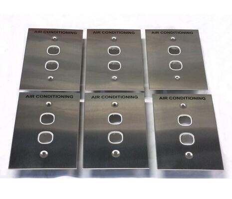 Electrical Switch Plates - Metal