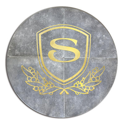 Stone Inlay Medallions
