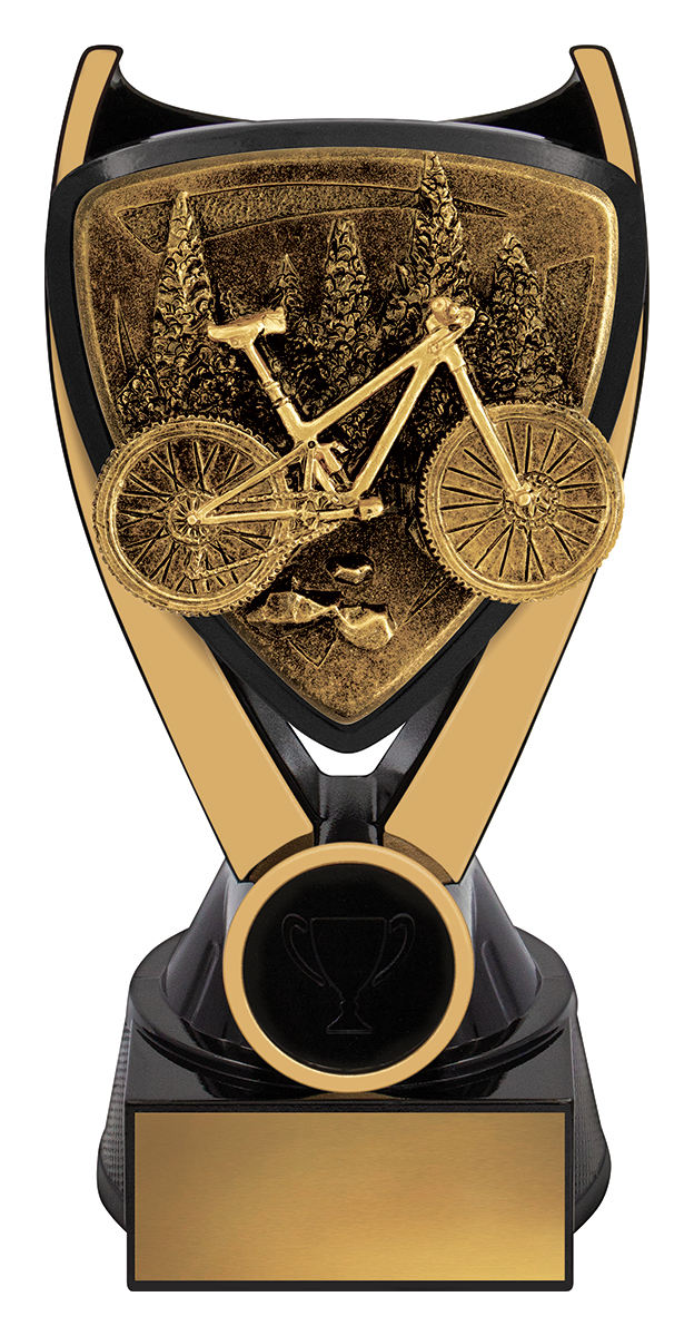 Cycling Trophy | Gold Laurel Resin Bike Award | Premier Awards - Sydney