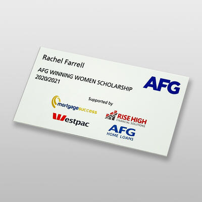 Title Plate Sublimation