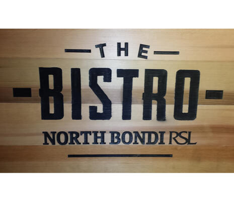 Timber Sign Bistro