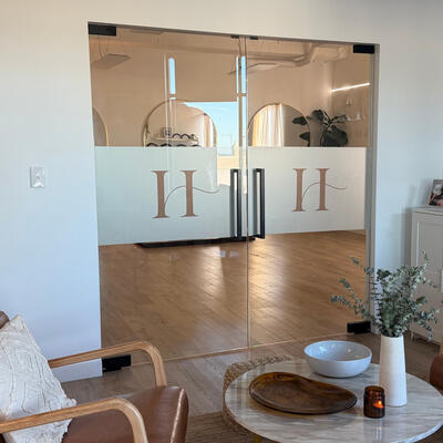 Frosted Glass Panels